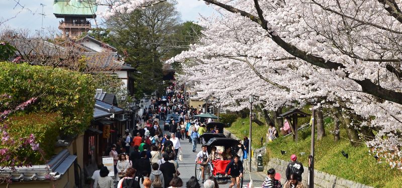 Nene no Michi path in Kyoto
